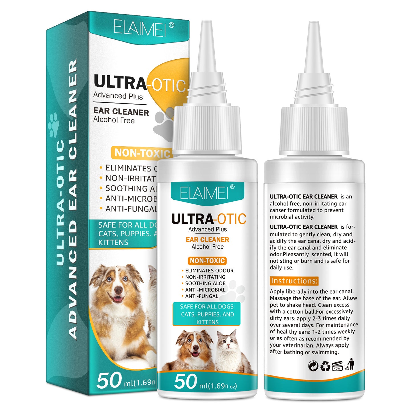 Gentle Pet Ear Cleaner 50ml