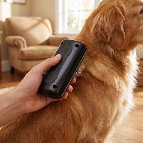 Duel-Sided Pet Grooming and Deshedding Comb