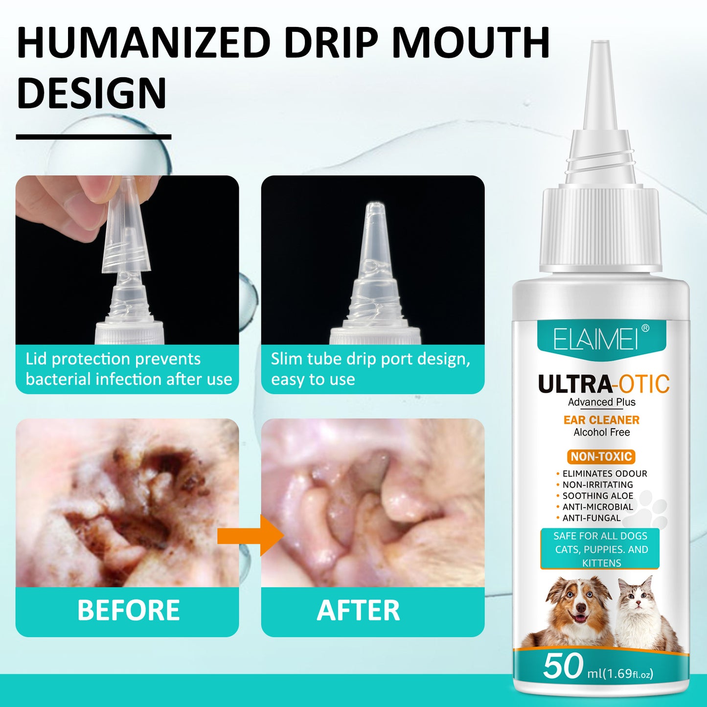 Gentle Pet Ear Cleaner 50ml