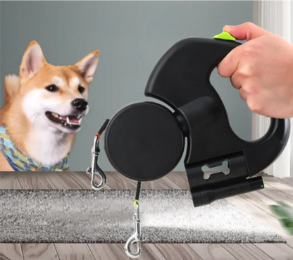 Tangle-Free Double Dog Leash
